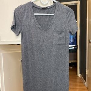 Chatoyant Tee Shirt Dress Grey XS